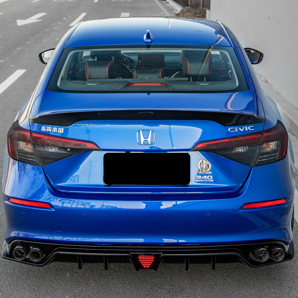 2022-25 Honda Civic 11th Gen Sedan Trunk Spoiler V4