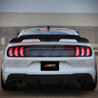 2018-2023 Ford Mustang Sequential LED Tail Lights — Clear Lens