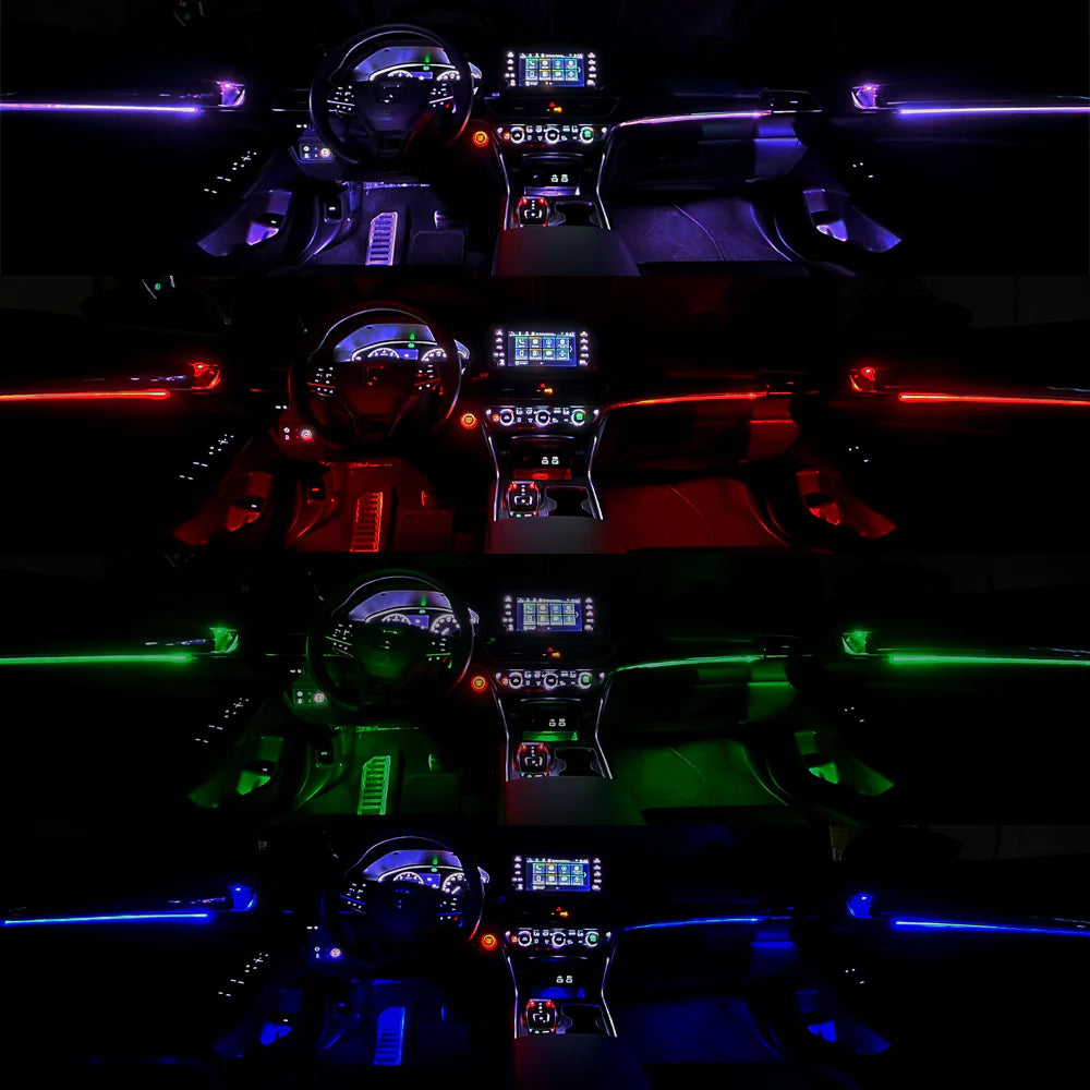 2018-22 Honda Accord Ambient Lighting Kit - 64 Colors RGB