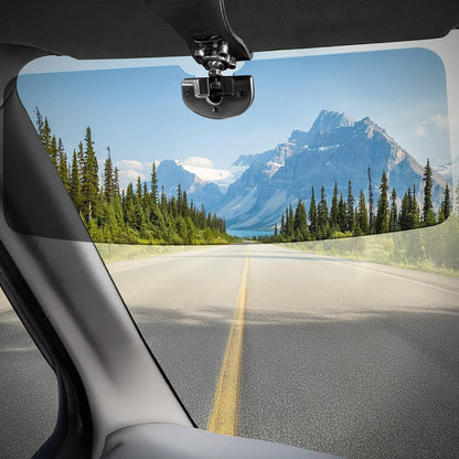 HRS Anti Glare Polarized Sun Visor Sun Blocker  - Universal