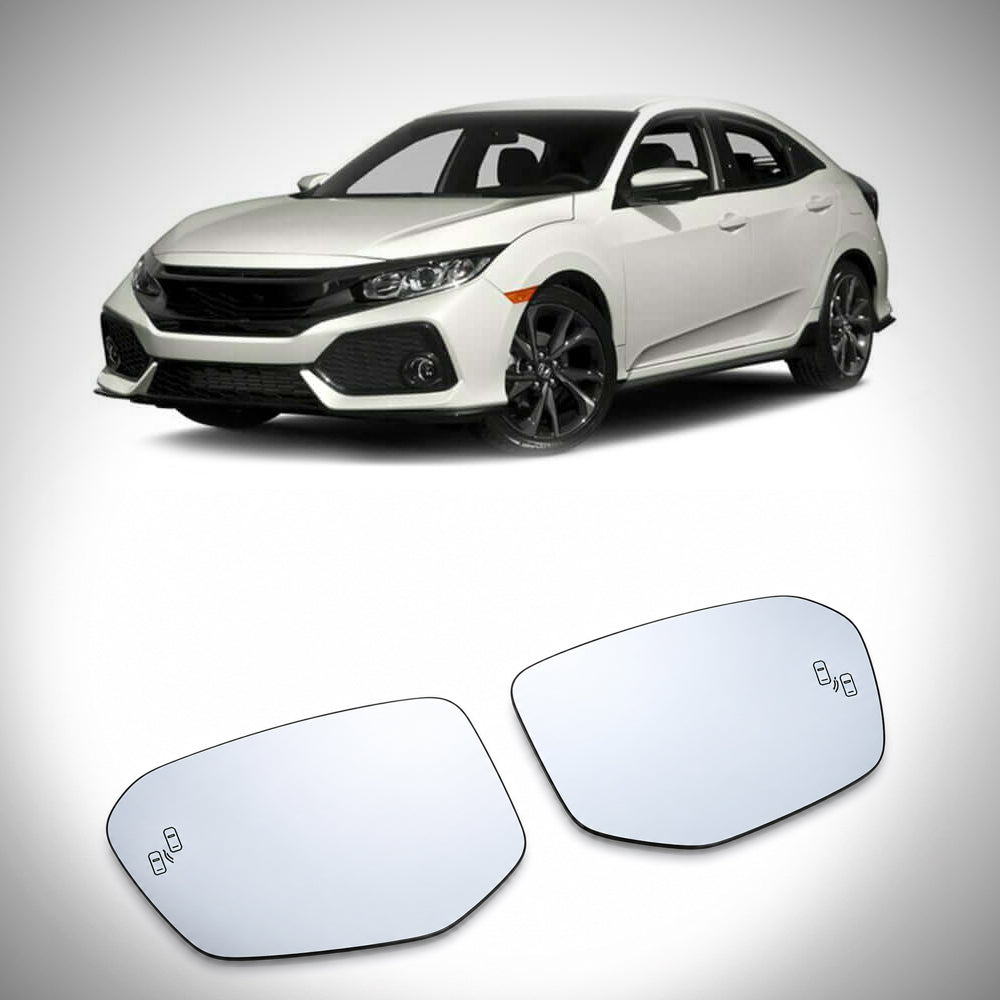 HRS 2017–2021 Honda Civic Wide Mirrors – The Elite Series