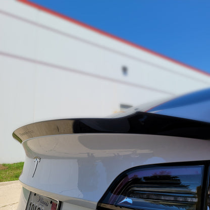2017-2023 Tesla Model 3 Trunk Spoiler — Gloss Black