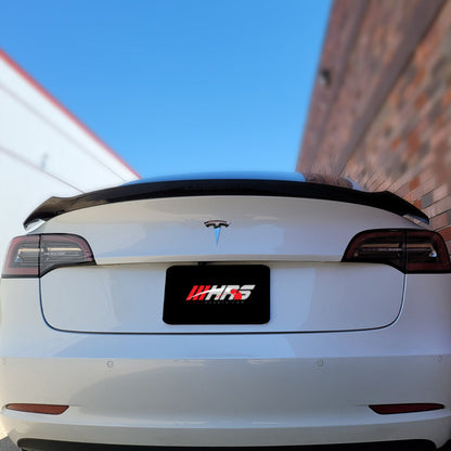 2017-2023 Tesla Model 3 Trunk Spoiler — Gloss Black