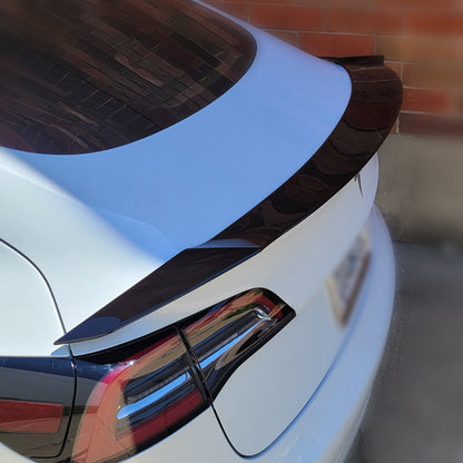 2017-2023 Tesla Model 3 Trunk Spoiler — Gloss Black