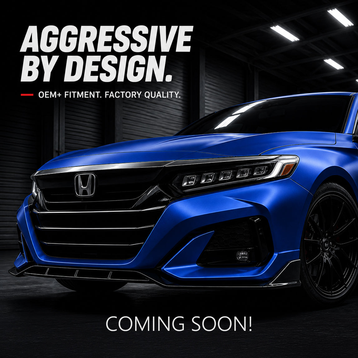 PRE-ORDER | HRS 2021–2022 Honda Accord Front Bumper – Elite Series