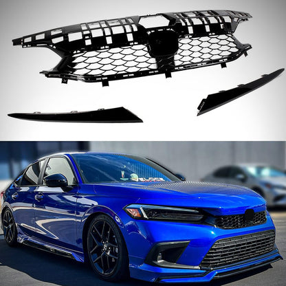 HRS 2022-24 Honda Civic 11th Gen Sedan Front Grille