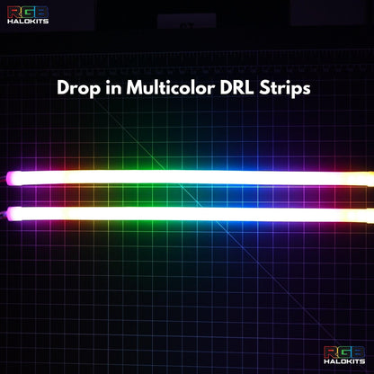 Honda Civic Multicolor Flow Series DRL Boards (2016-2021)