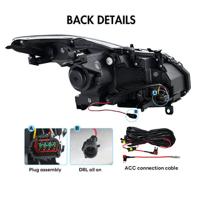 Infiniti G37 Coupe 2008-2015 LED Headlights