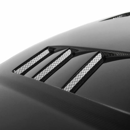 TS-Style Carbon Fiber Hood For 1999-2000 Honda Civic