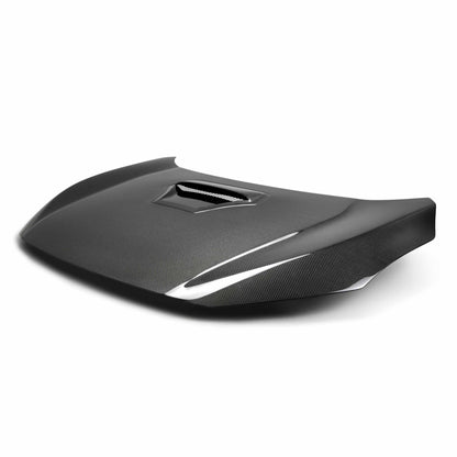 TR-Style Carbon Fiber Hood For 2016-2021 Honda Civic 2DR/4DR