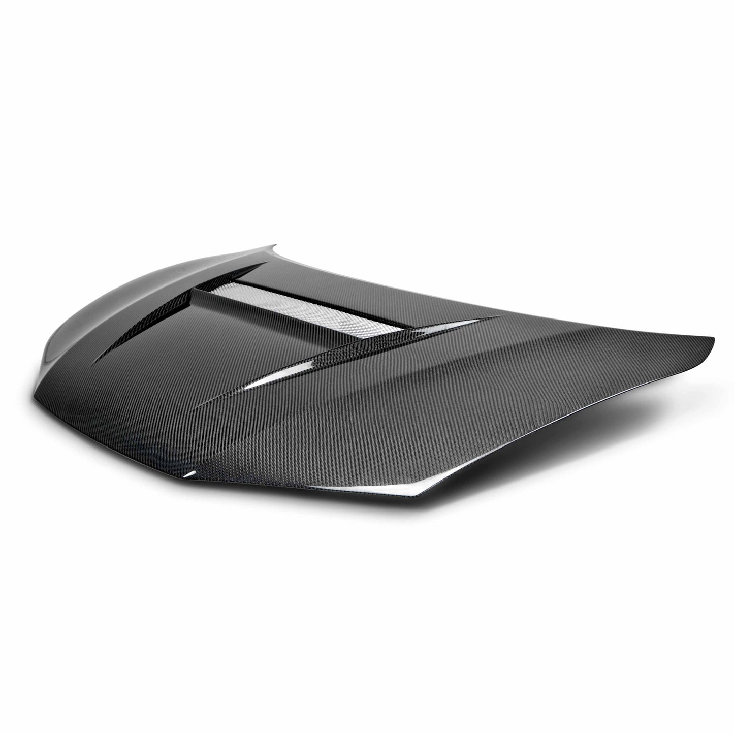 VSII-Style Carbon Fiber Hood For 2014-2015 Honda Civic 2DR