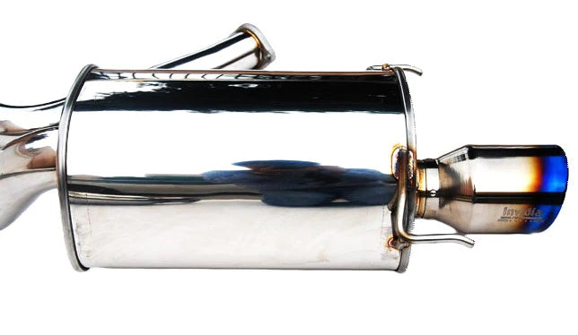 INVIDIA 97-01 HONDA PRELUDE BASE Q300 TITANIUM TIP CAT-BACK EXHAUST