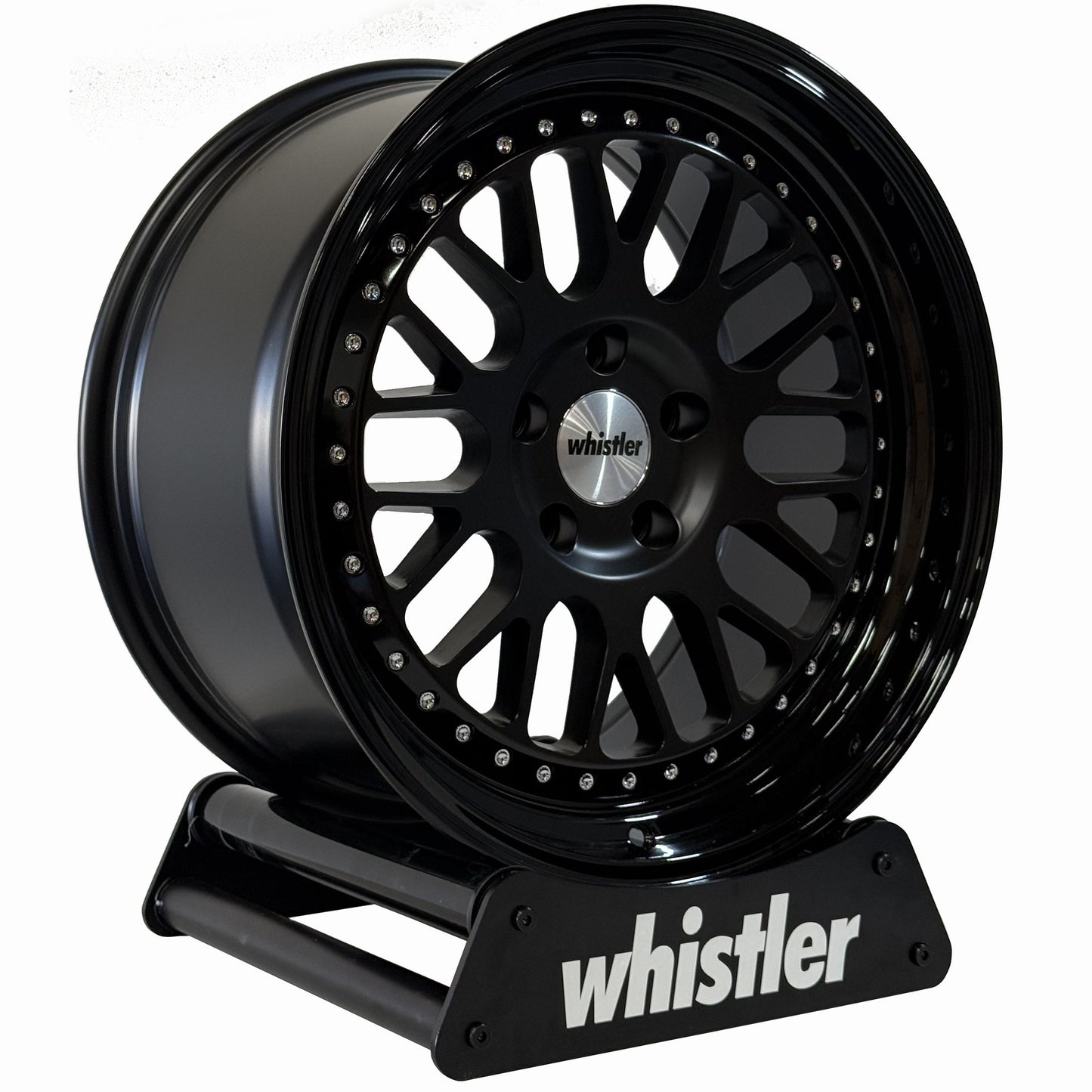 SK1 Satin Black Face / Gloss Black Lip