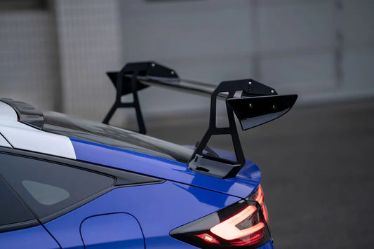 2023-2026 Honda 11TH GEN FL5 FL1 FL2 Type-R Spoon Style Trunk Wing Spoiler with Beams(Stands) (Plastic Version) with Gloss black painted
