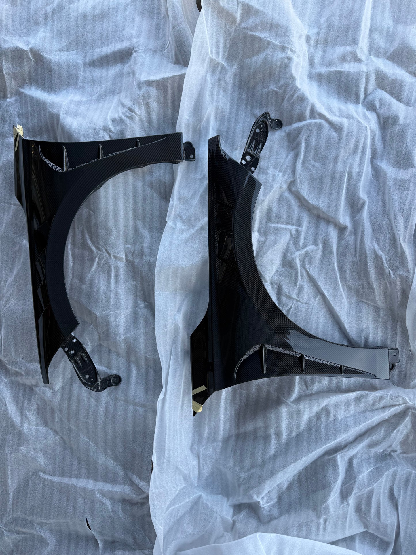 2022-2025 11th Gen Honda Civic Aftermarket Real Carbon Fiber V2 Fender Set (Sedan and Hatchback)