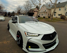 2021-2025  2th Gen Acura TLX 3 PCS Paint Matched Front lip