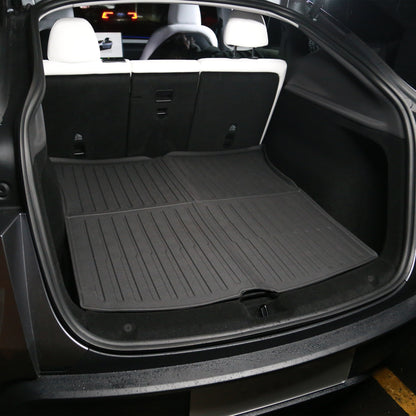 TESERY TPE Front/Rear Trunk Mats for Model Y Juniper