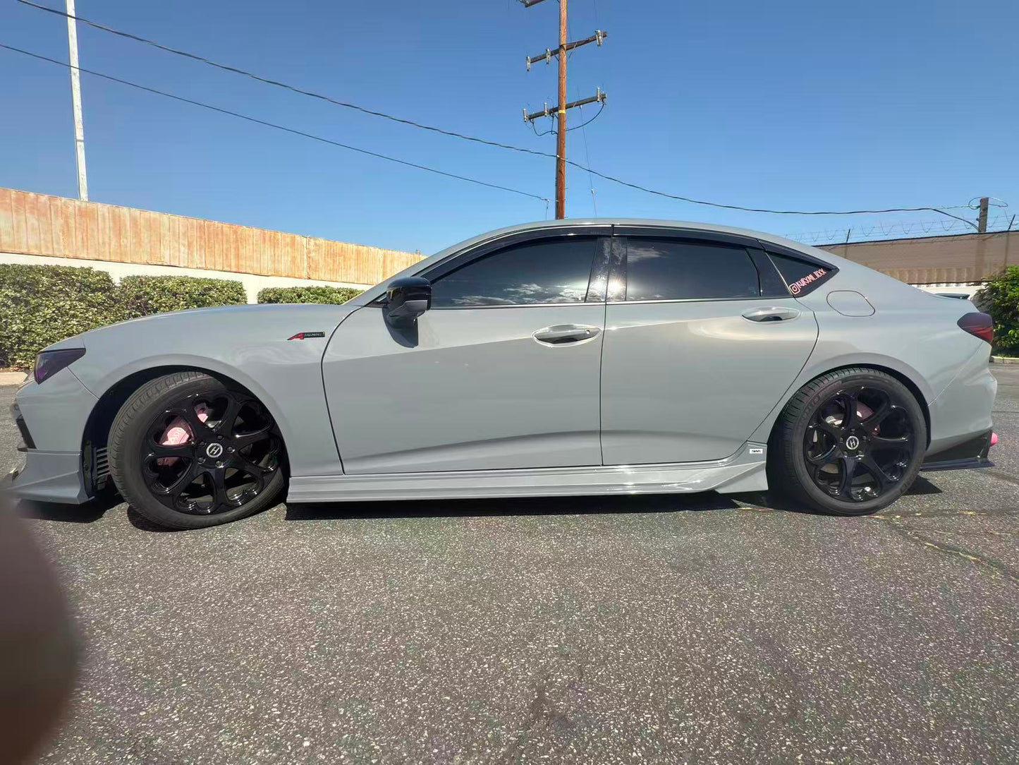 2021-2025 S 2th Gen Acura TLX Paint Matched Side Skirts