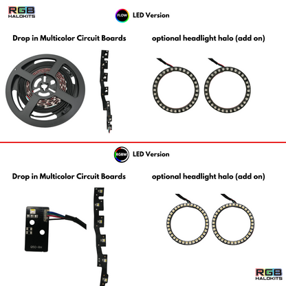 Infiniti Q50 Multicolor Flow DRL Boards (2014-2024)