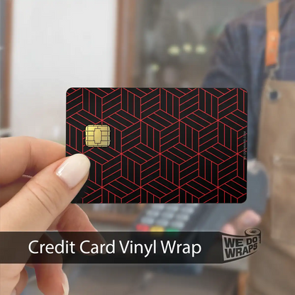 Isometric 3D Pattern | NFC Key Card Wrap
