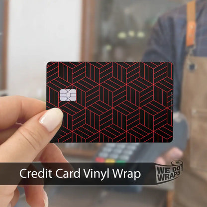 Isometric 3D Pattern | NFC Key Card Wrap