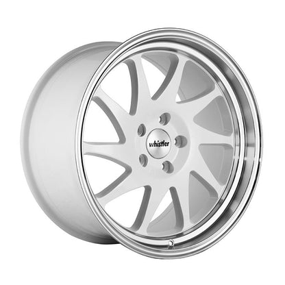 KR7 White/Machined Lip