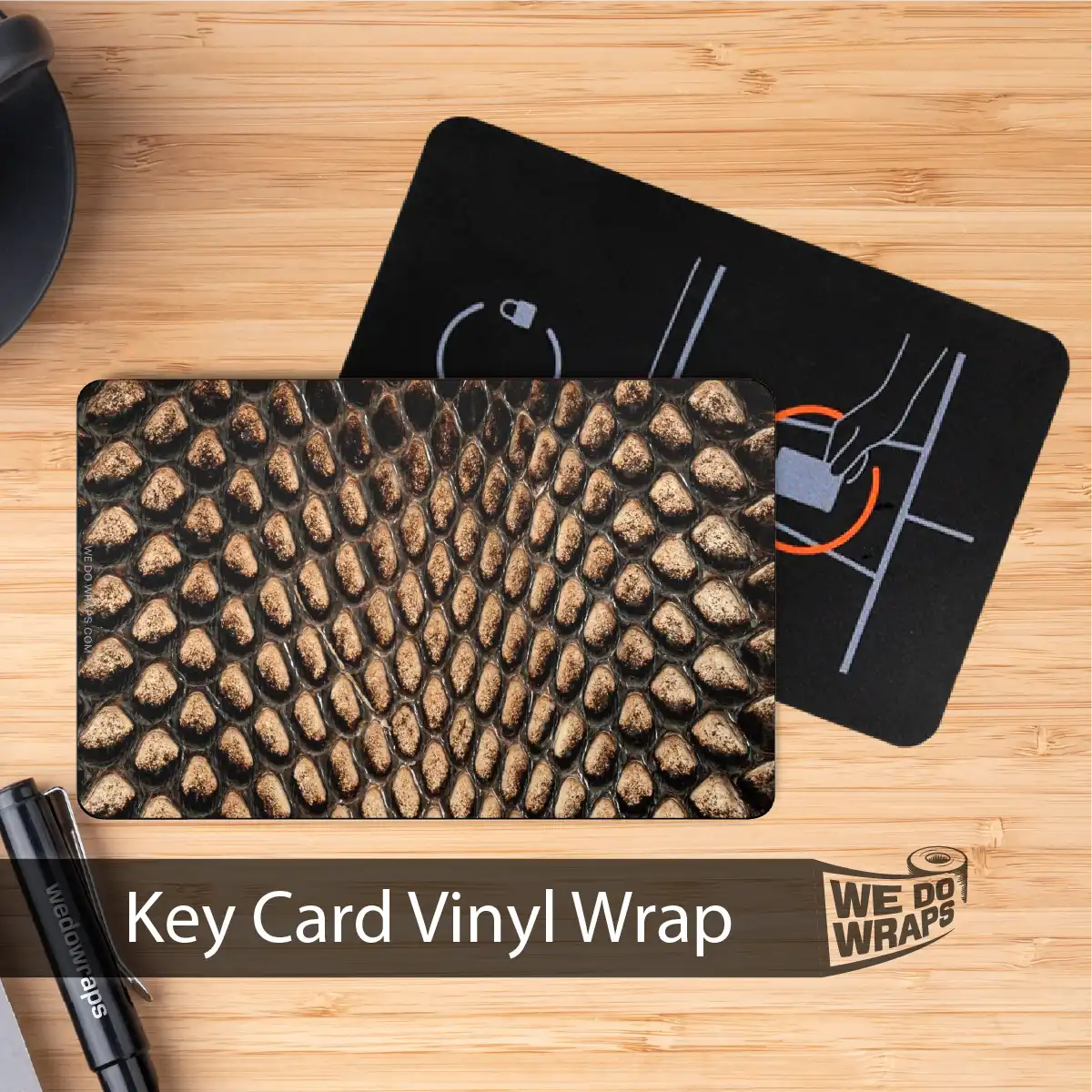 King Brown Snake | NFC Key Card Wrap