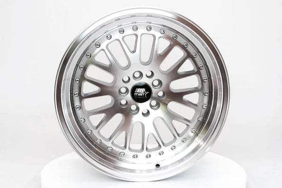 MT10 - Silver w/Machined Face - 17x9.0 5x100/5x114.3 Offset +20