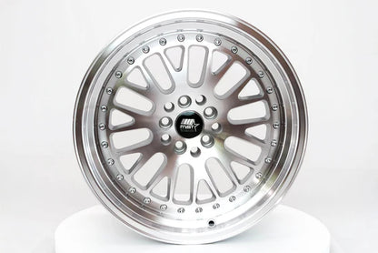 MT10 - Silver w/Machined Face - 17x9.0 5x100/5x114.3 Offset +20