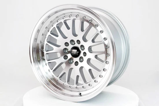 MT10 - Silver w/Machined Face - 17x9.0 5x100/5x114.3 Offset +20