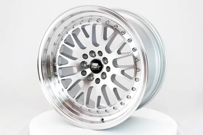 MT10 - Silver w/Machined Face - 17x9.0 5x100/5x114.3 Offset +20