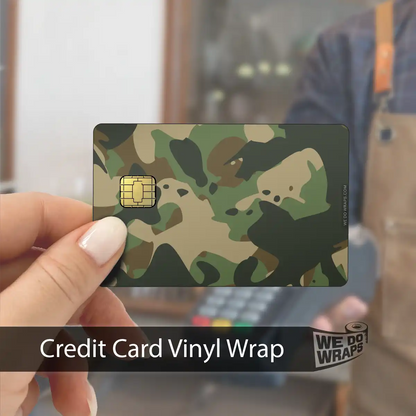 Military Green Camo | NFC Key Card Wrap