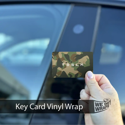 Military Green Camo | NFC Key Card Wrap