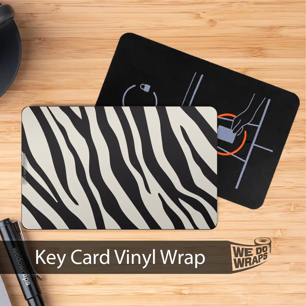 Mountain Zebra Pattern | NFC Key Card Wrap