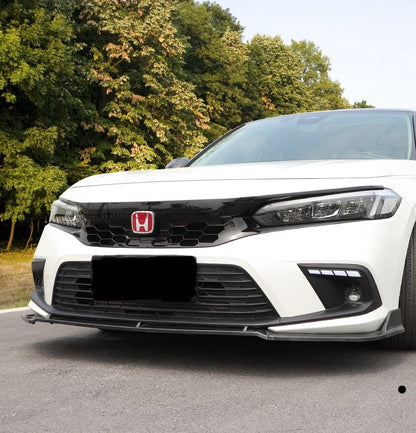 SWA 2022-2024  11th Gen Honda Civic GLOSS BLACK Honeycomb Front Grille