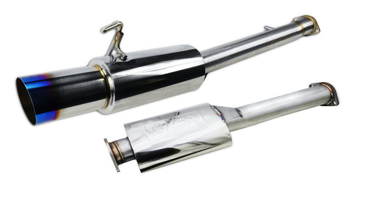 ISR Performance Single GT Exhaust With Burnt Tip- Nissan 350Z