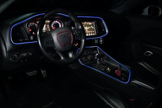 Color-Changing RGB Interior Dash Trim Ambient Lighting Kit