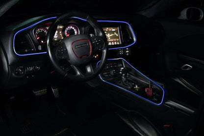 Color-Changing RGB Interior Dash Trim Ambient Lighting Kit