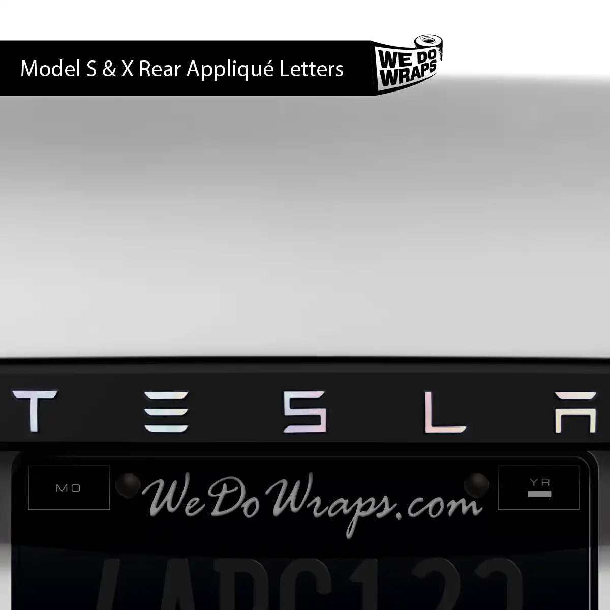 Pastel Galaxy Tesla Emblem Decals (Front + Back) | Model S