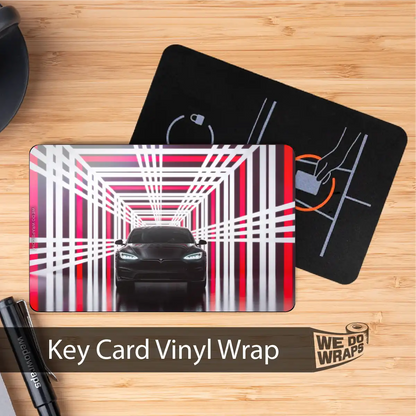 Plaid Model S | NFC Key Card Wrap