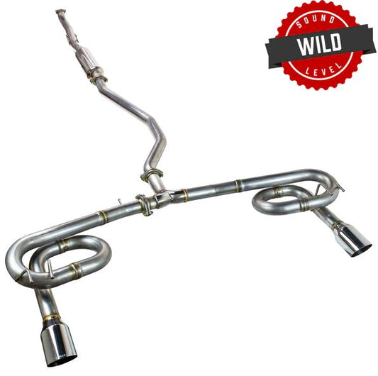 REMARK SPORTS TOURING LINK LOOP CATBACK: CIVIC SPORT SEDAN 22-24 2.0L NA (LINK LOOP)