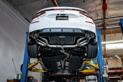 REMARK CATBACK EXHAUST: CIVIC HATCHBACK SPORT 1.5T 22-24 - BURNT TIP