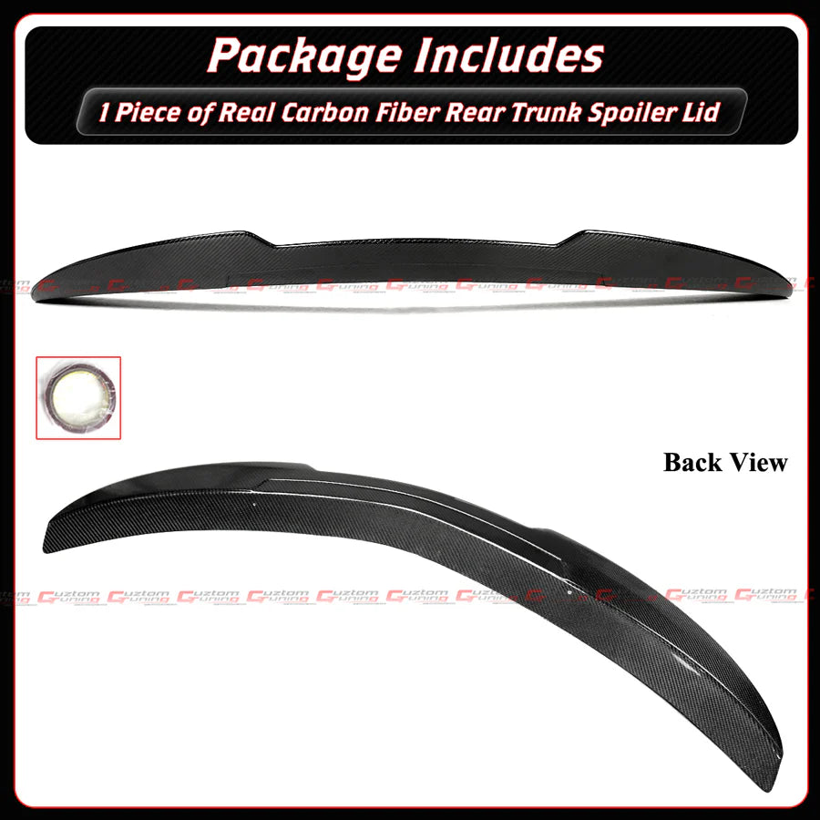 Real Carbon Fiber PSM Style Trunk Spoiler Wing [2023-2026 Acura Integra]