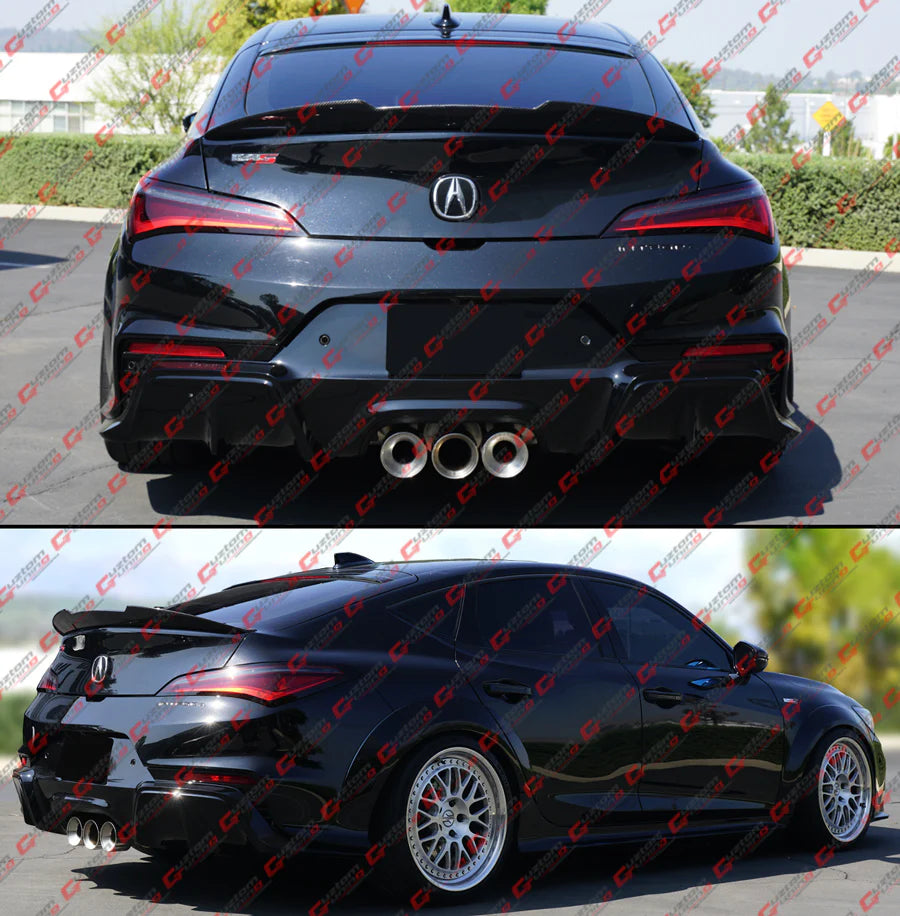 Real Carbon Fiber PSM Style Trunk Spoiler Wing [2023-2026 Acura Integra]