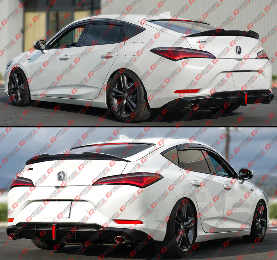 Real Carbon Fiber PSM Style Trunk Spoiler Wing [2023-2026 Acura Integra]