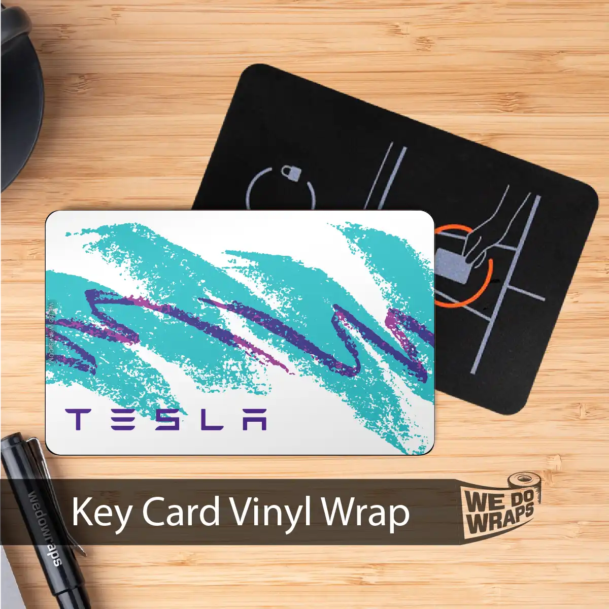 Retro Jazz | NFC Key Card Wrap