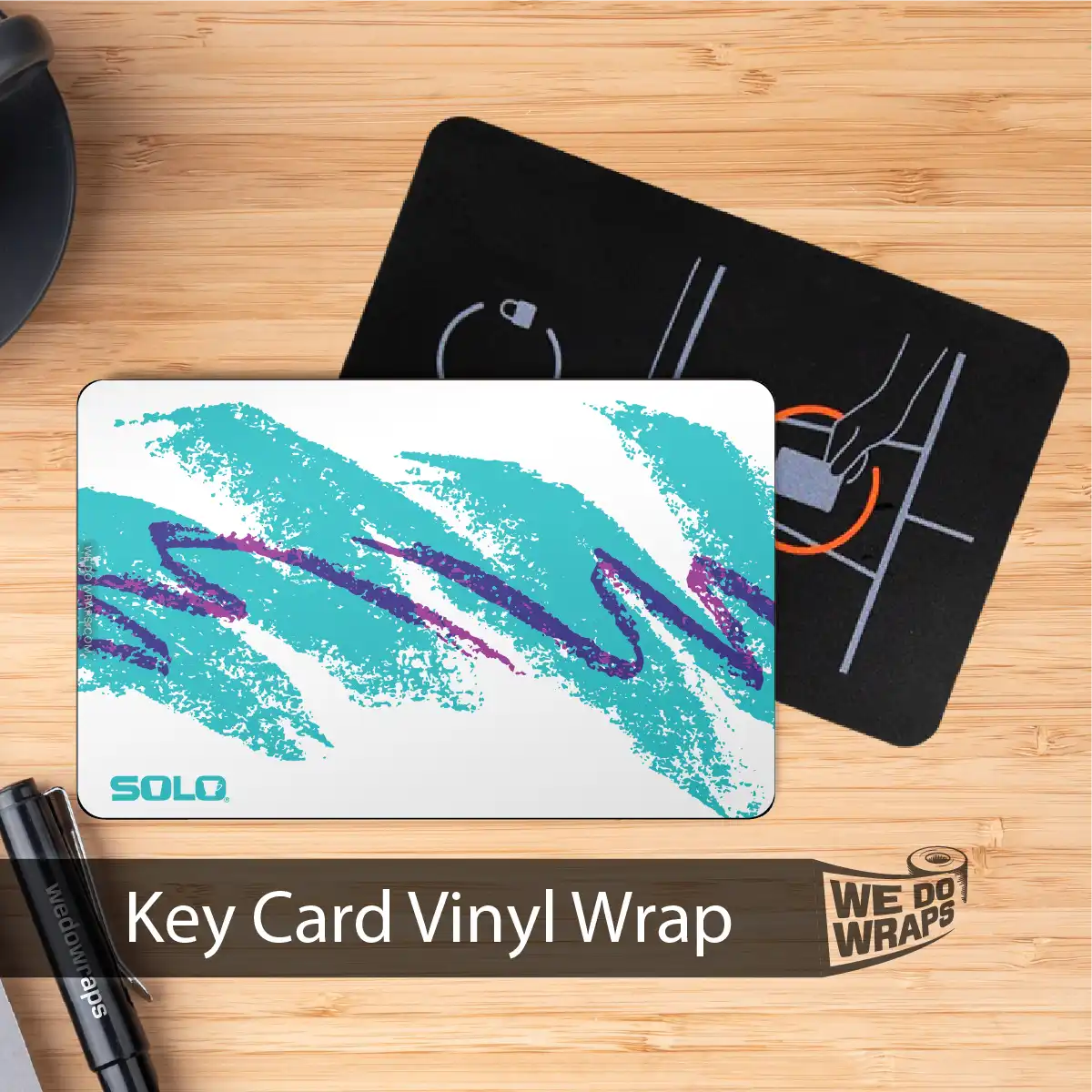 Retro Jazz | NFC Key Card Wrap