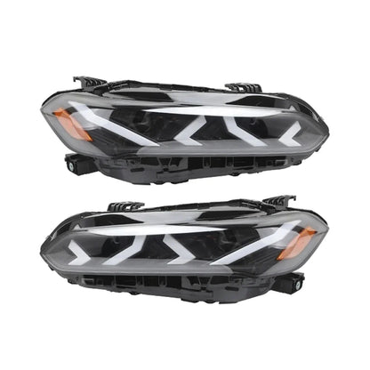 Honda Civic 11th Gen 4-Lens LED Headlight Assembly with Start-Up Animation & Dynamic Turn Signal 2022 - 2023 (Pair)