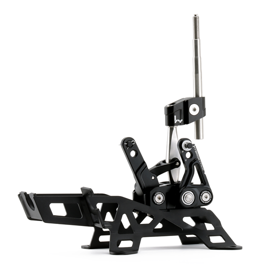 HYBRID RACING SHORT SHIFTER ASSEMBLY: RSX 02-06 (DUST BLACK)