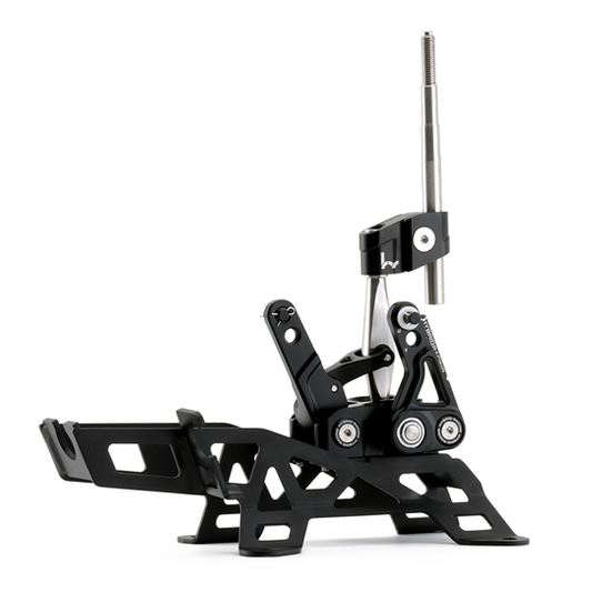 HYBRID RACING SHORT SHIFTER ASSEMBLY: RSX 02-06 (DUST BLACK)
